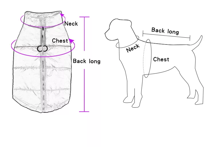 Thermal Pet Jacket XSCP-0006