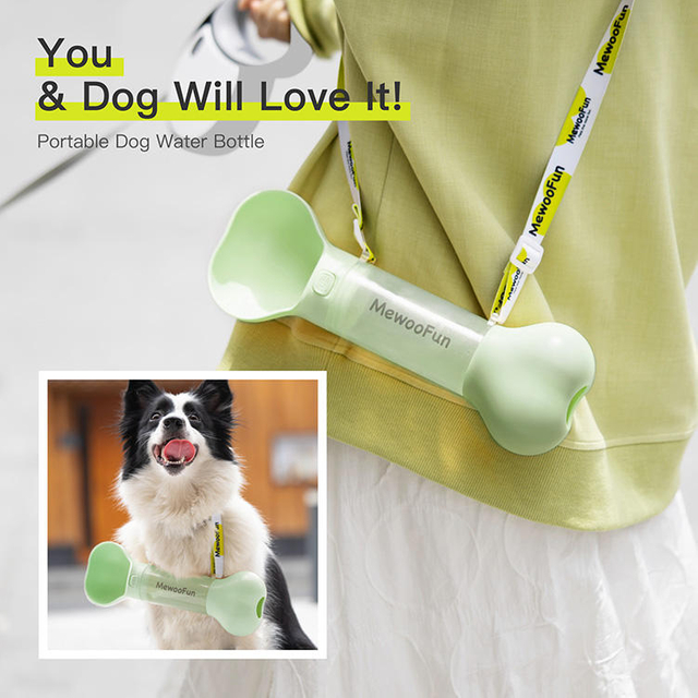 Bone-shaped Pet Travel Botlle XSWB-0017