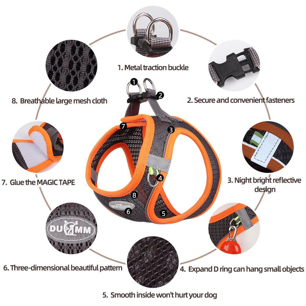 Lightweight Pet Harness XSPH-0028