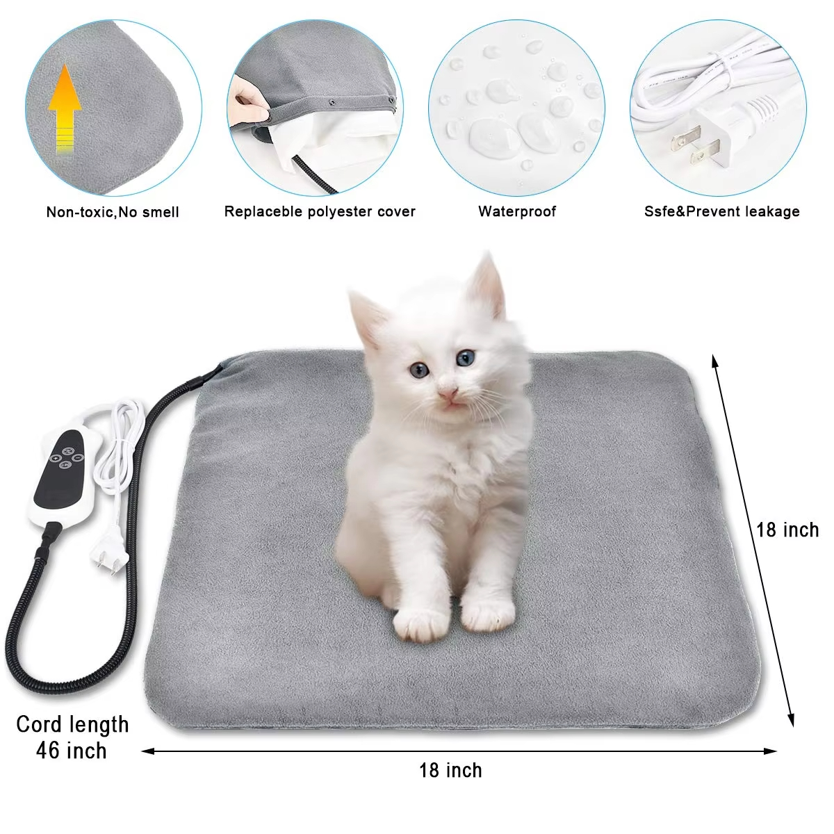 Waterproof Heating Pet Pad XSHP-0009