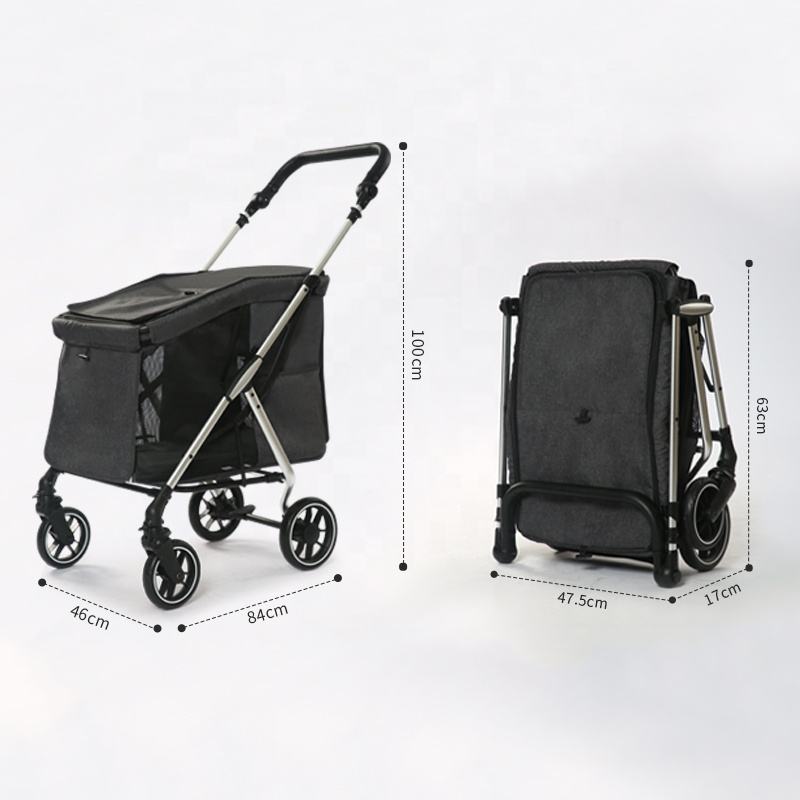 Closed Pet Stroller XSPC-0085