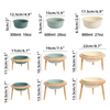 Wood Frame Pet Bowl XSFB-0094