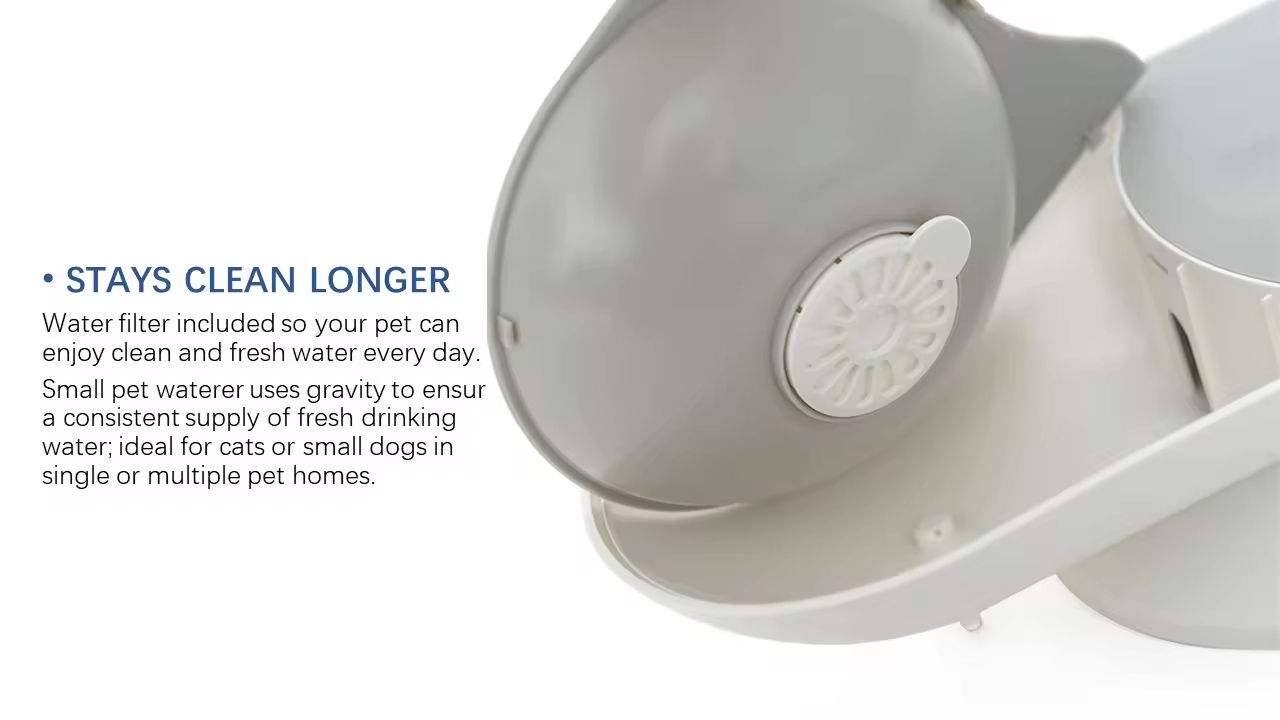 Snail-shaped Pet Water Feeder XSWB-0003