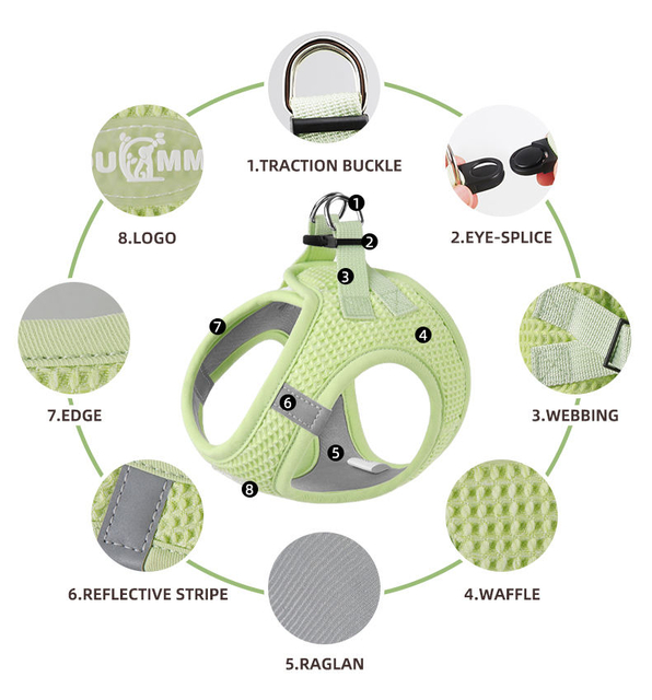 Delicate Pet Harness XSPH-0035