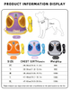 Double Coat Pet Harness XSPH-0026