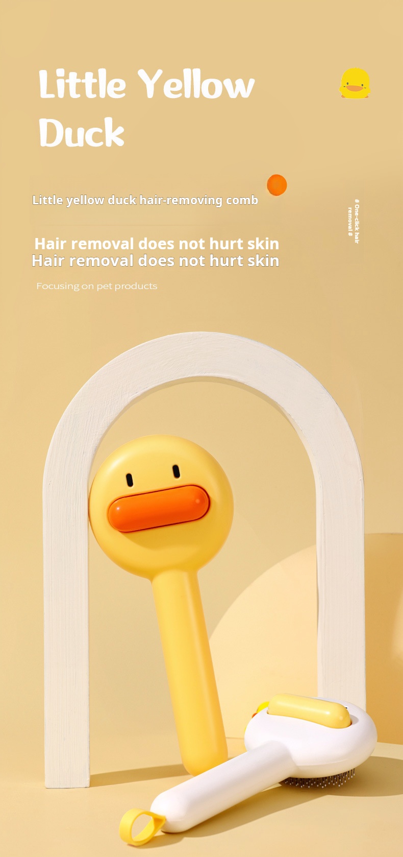 Little Yellow Duck Pet Comb XSGP-0057