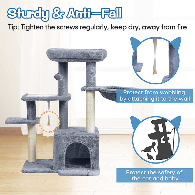 Trilaminar Cat Clambing Tree XSTS-0005