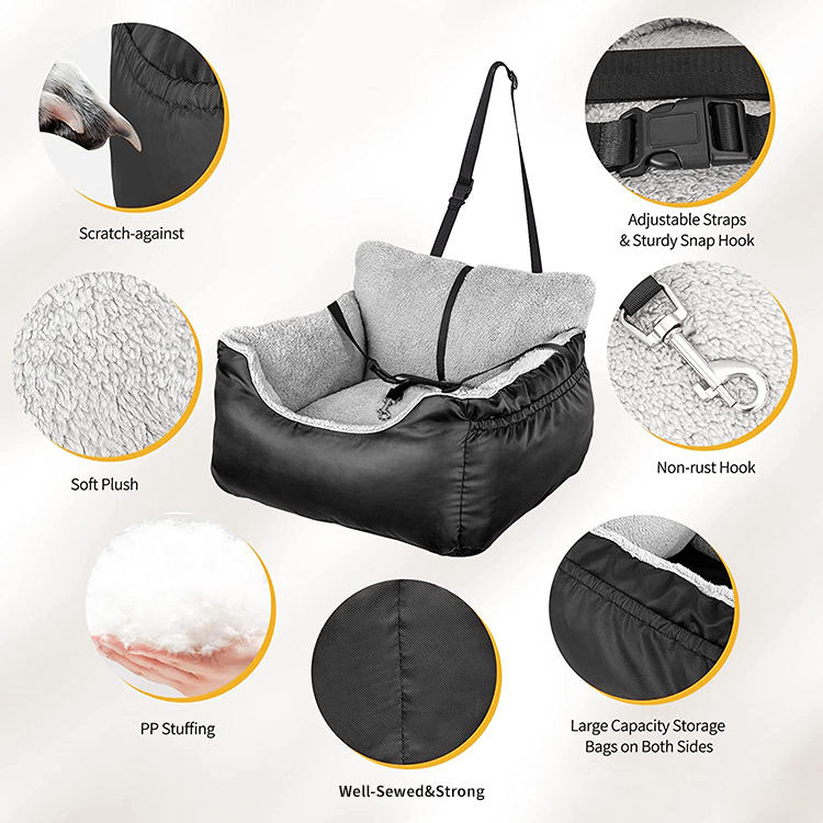 Removable Pet Car Bed XSPB-0085