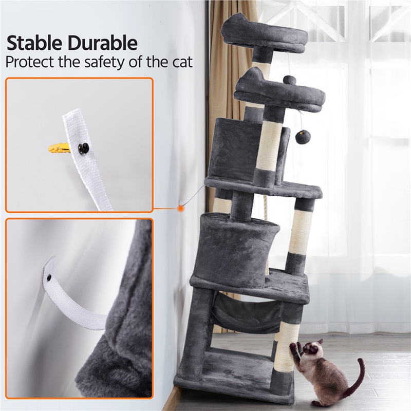 Fluffy Cat Clambing Tree XSTS-0016