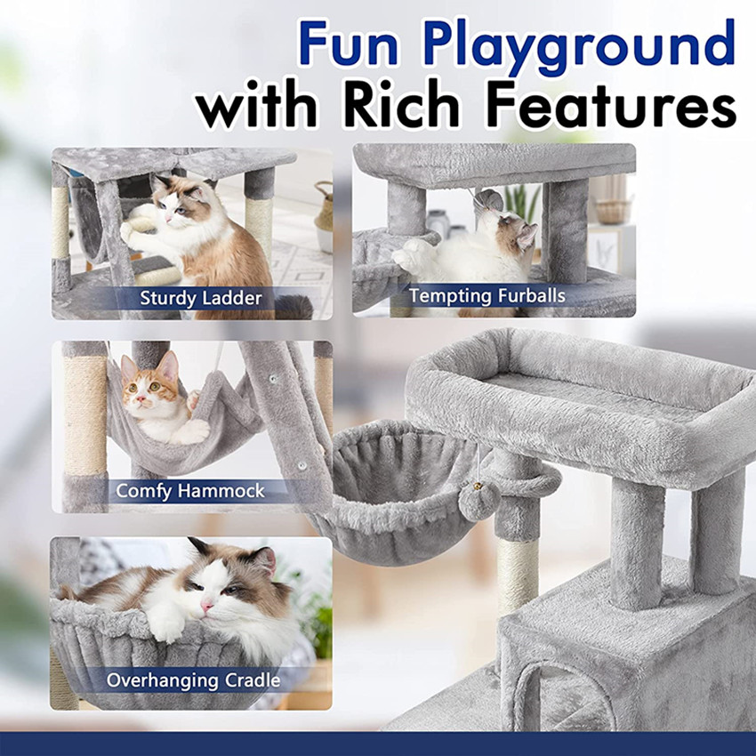 Integrated Cat Clambing Tree XSTS-0015