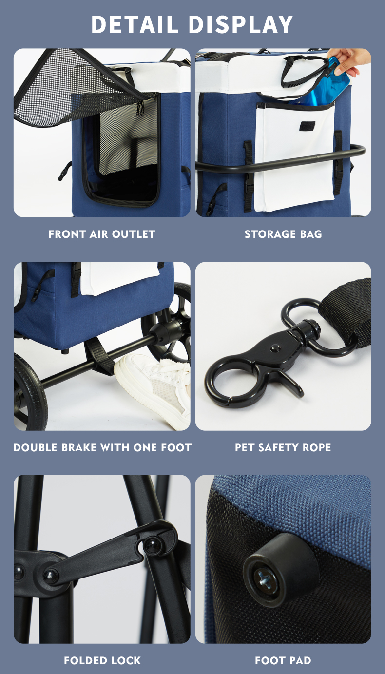 Simple Removable Pet Stroller XSPC-0075