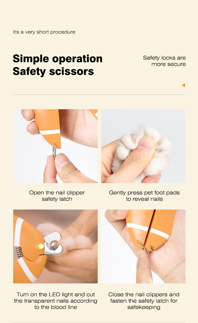 Oval Pet Nail Clippers XSGP-0043