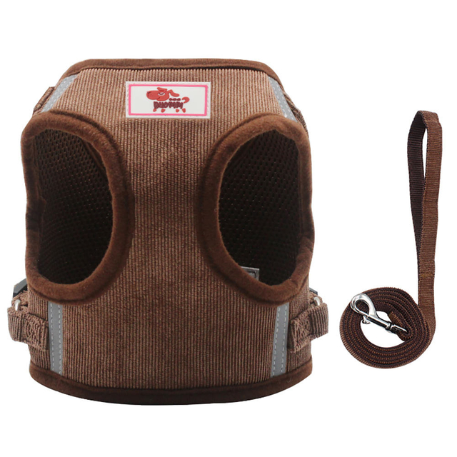 Corduroy Pet Harness XSPH-0043