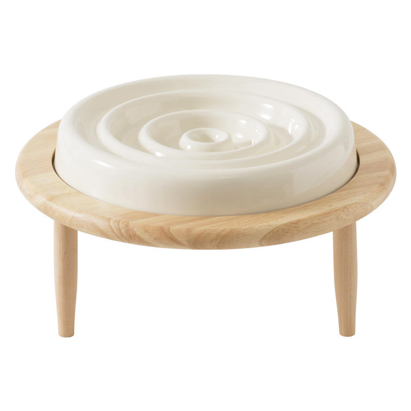 Ceramic Slow Food Pet Bowl XSFB-0068