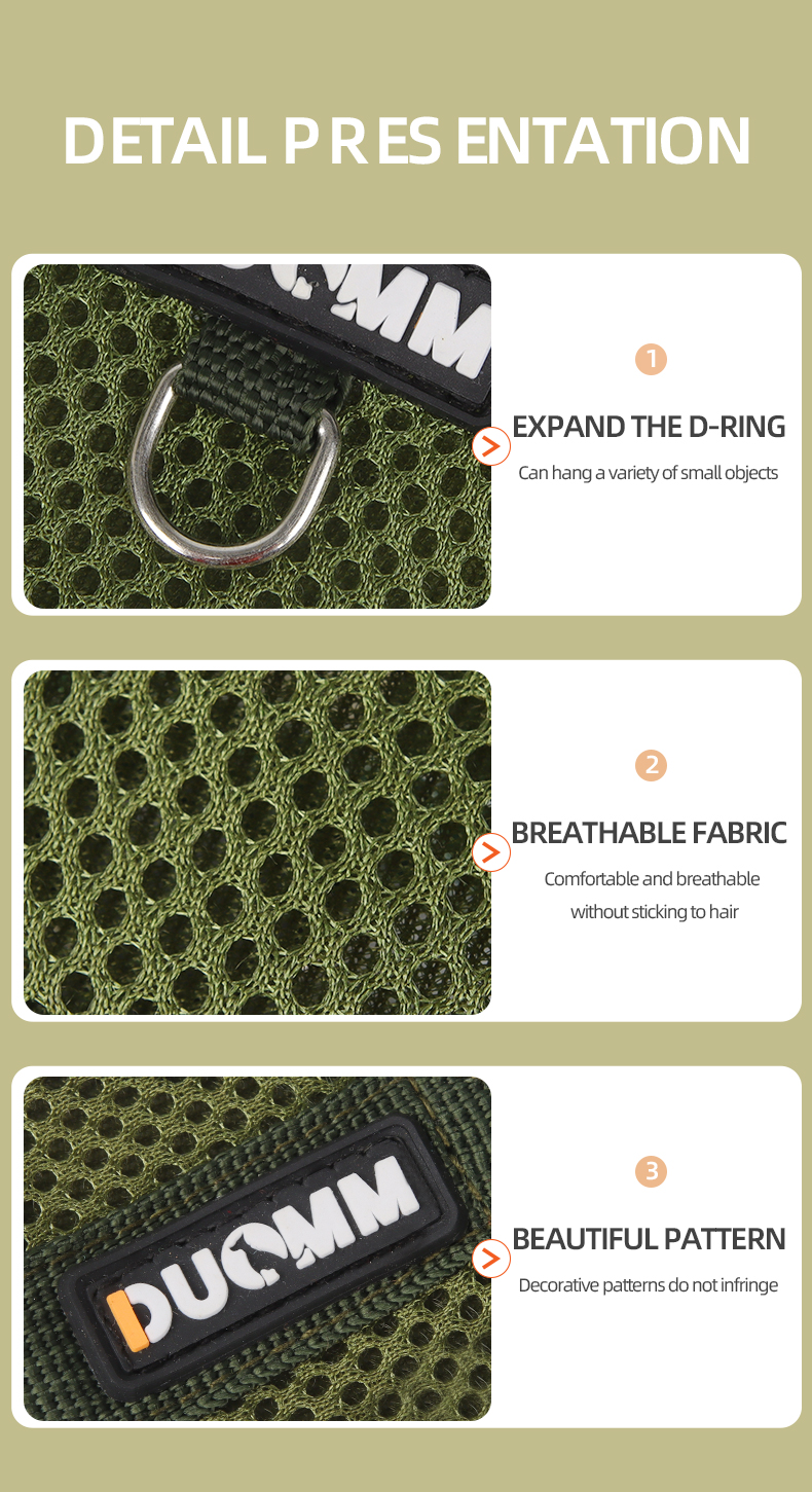 Ultra-thin Pet Harness XSPH-0031