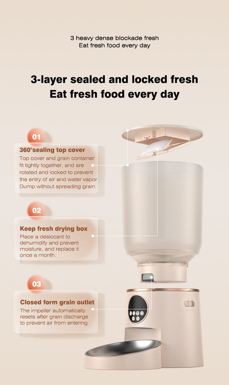 remote-controled smart automatic feeder