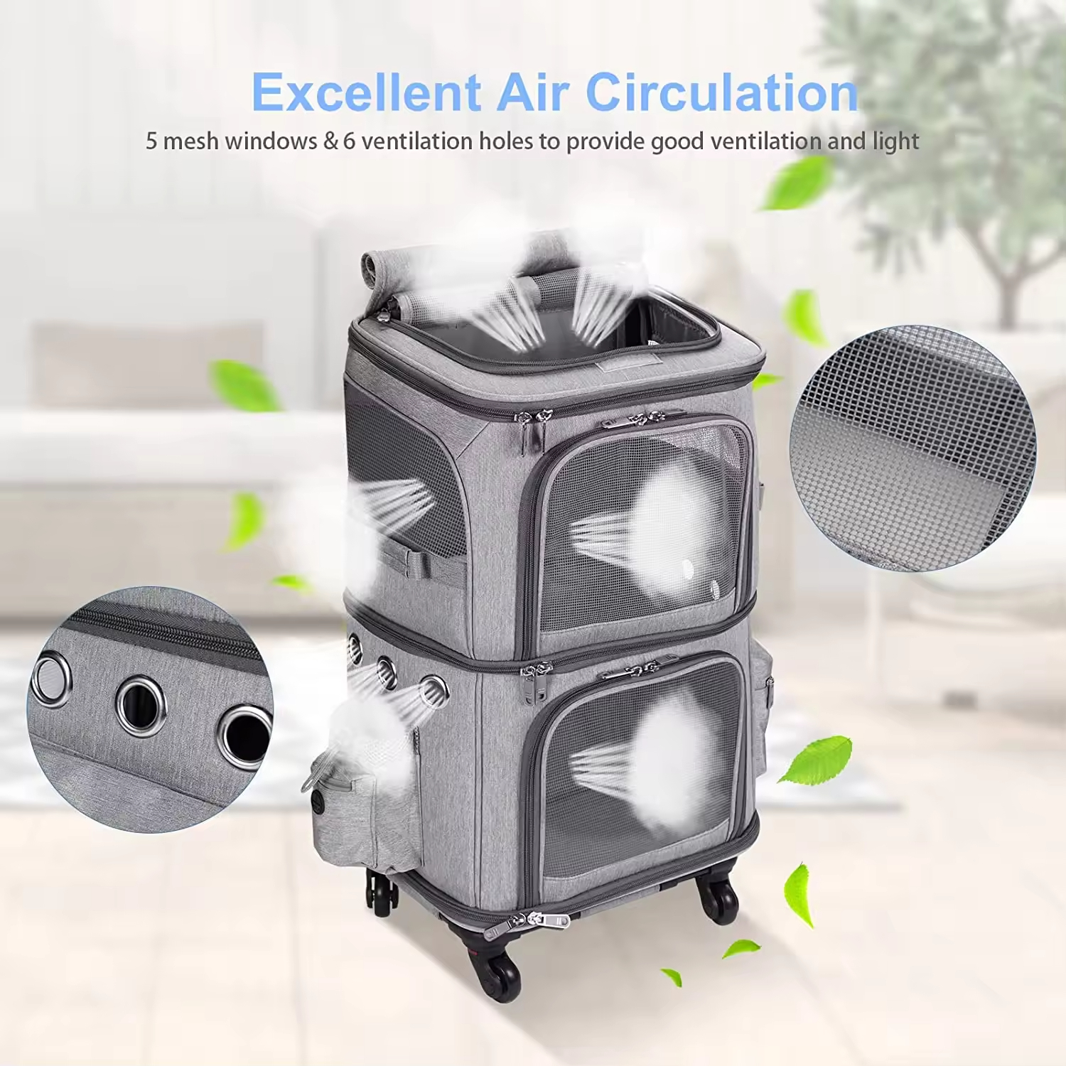 Double-deck Pet Carrier XSPC-0015