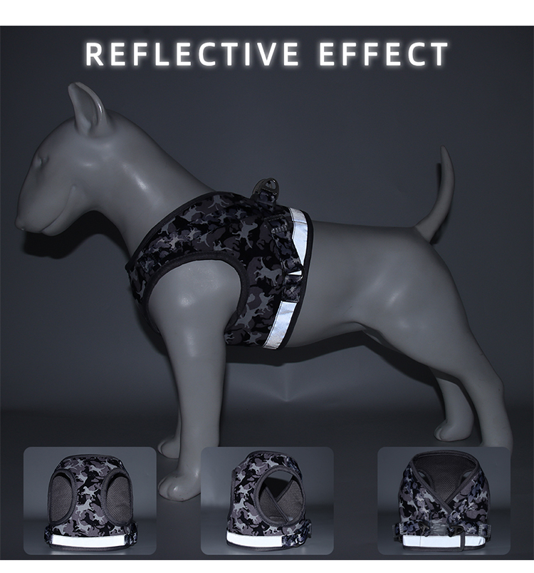 Camouflage Pet Harness XSPH-0047