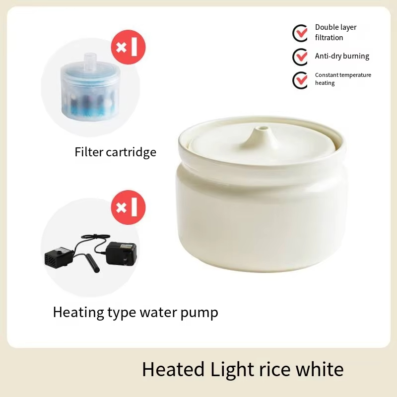 Heat Filter Pet Water Bowl XSHP-0003