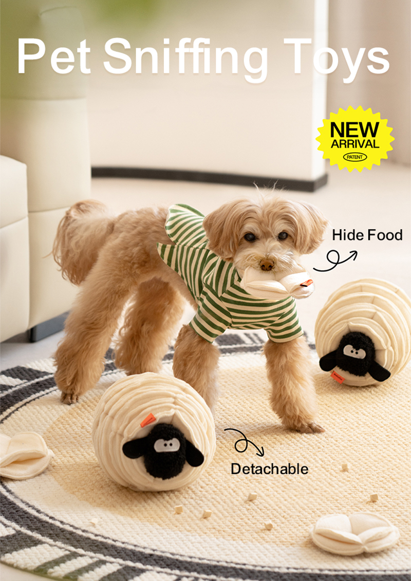 Sheep shaped Pet Sniffing Toys XSCT-0008