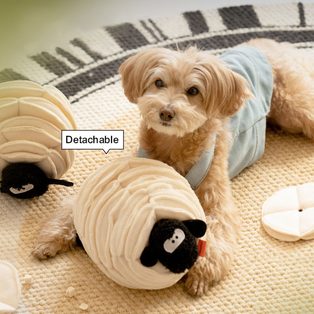 Sheep Shaped Pet Sniffing Toys XSCT-0008