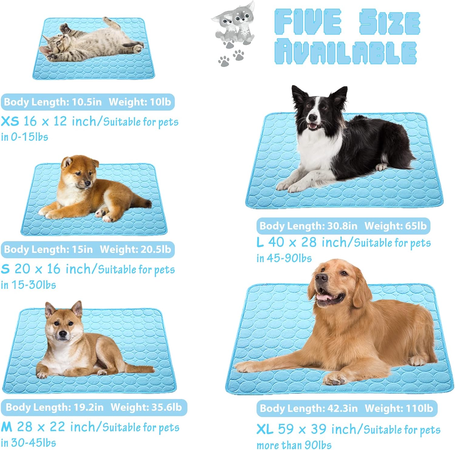 Simple Cooling Pet Mat XSMP-0006