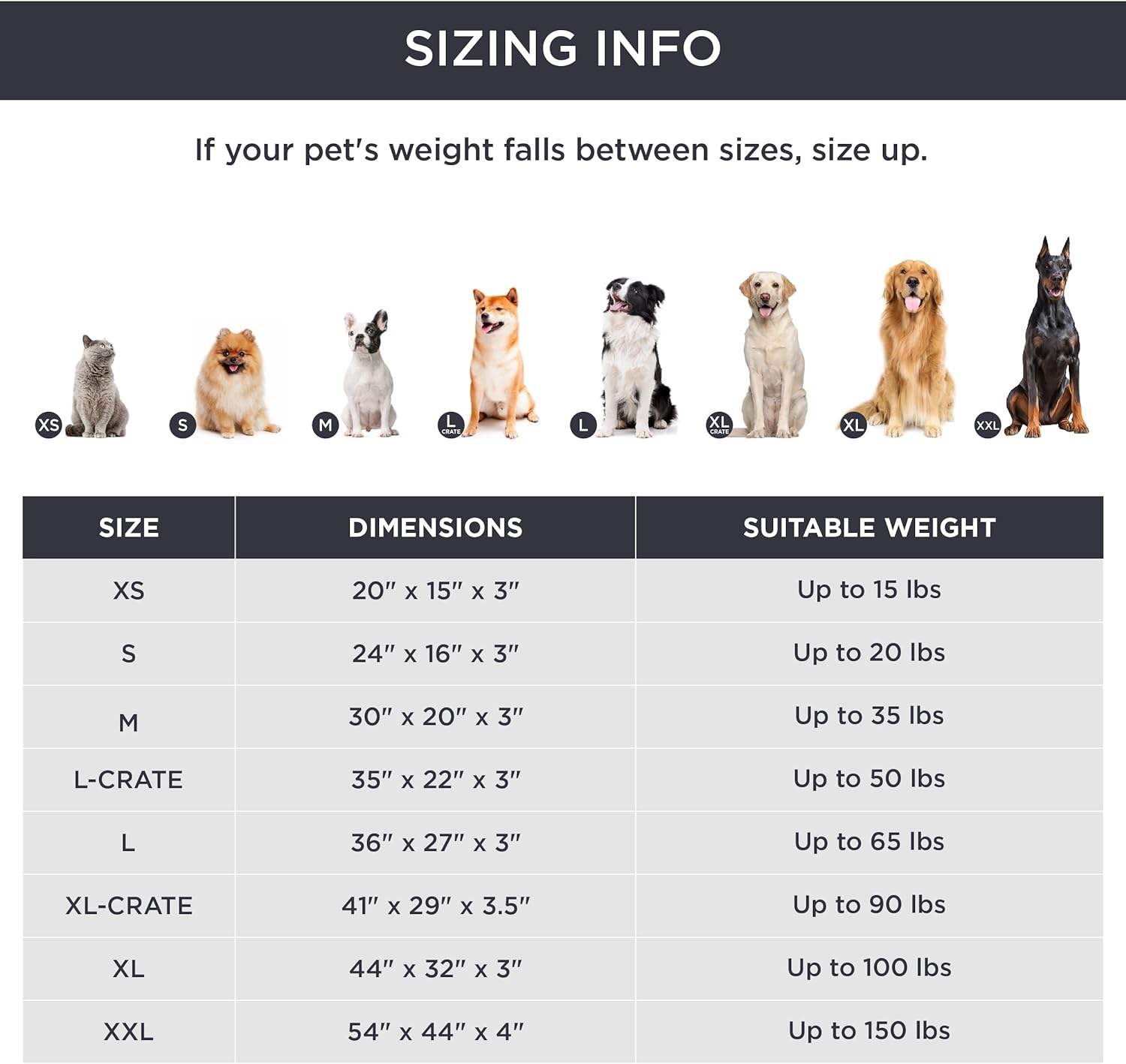 Thick Stretchy Pet Mattress XSPB-0009