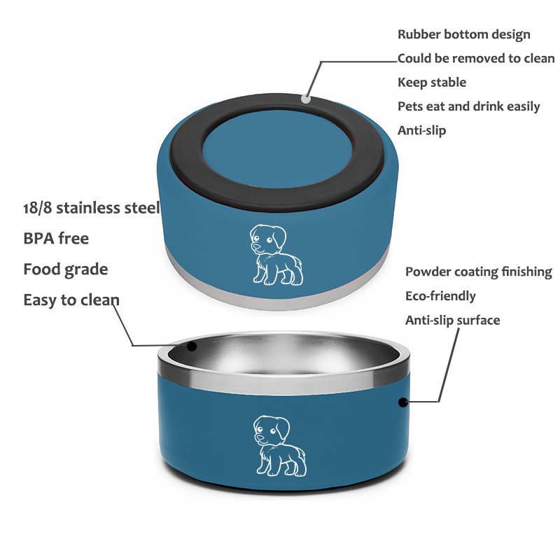 Stainless Steel Pet Bowl XSFB-0104