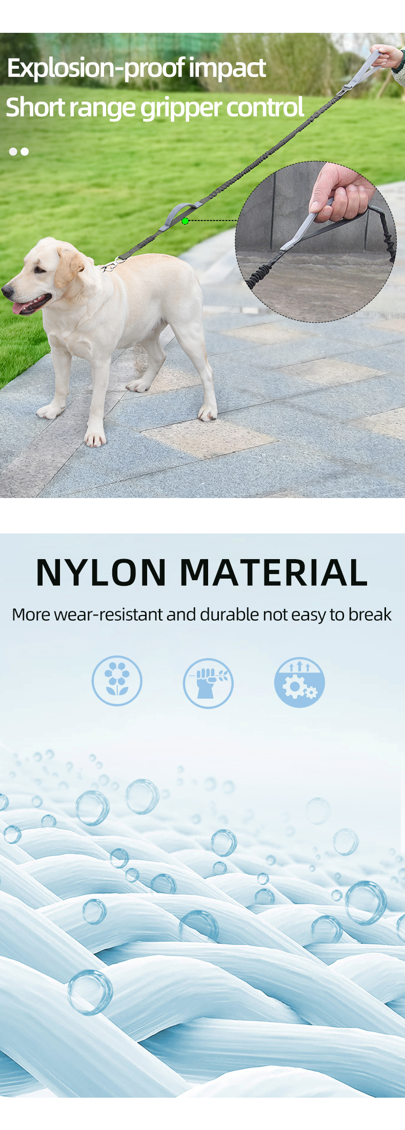 Durable Nylon Pet Leash XSPL-0008