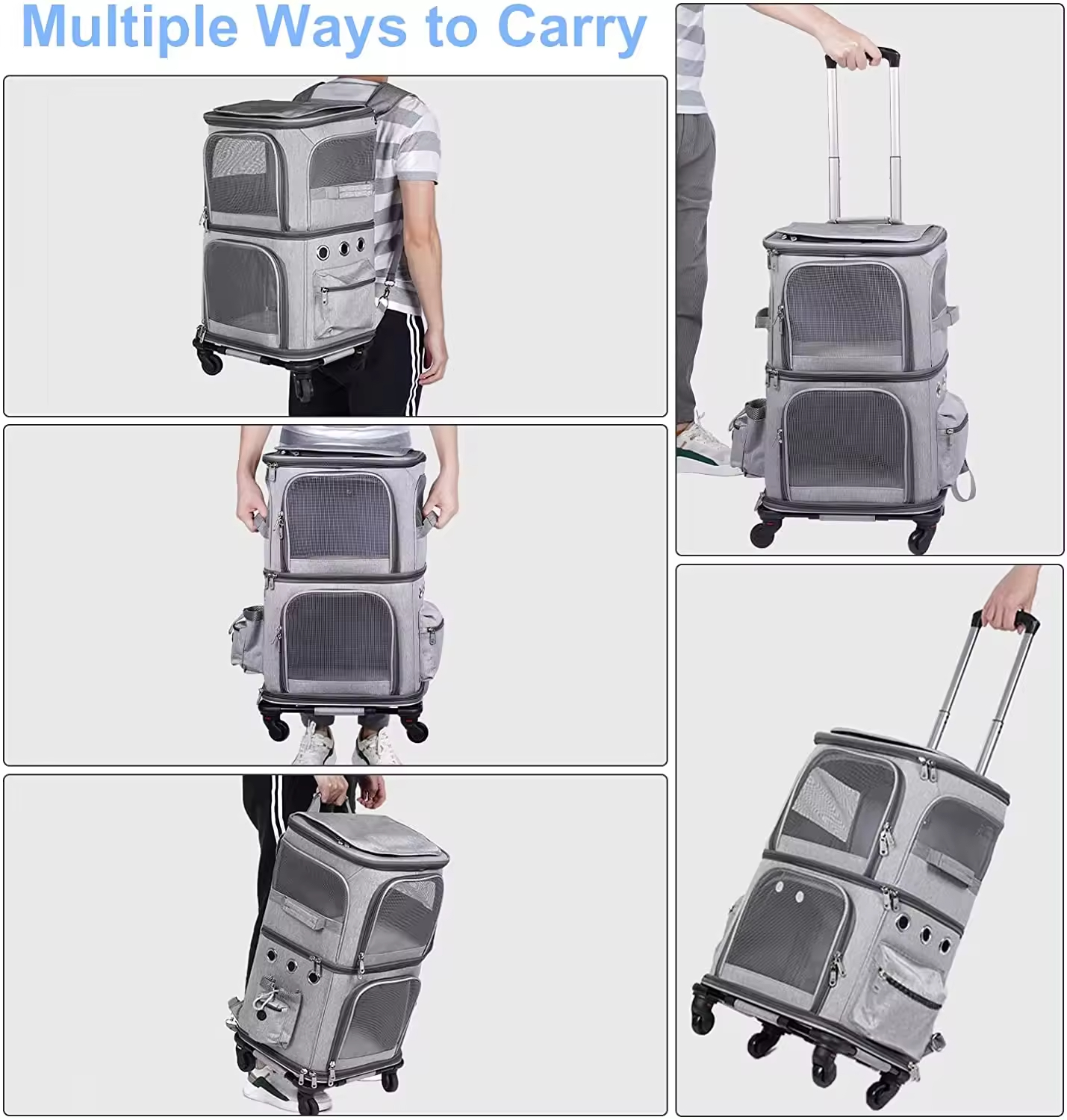 Double-deck Pet Carrier XSPC-0015