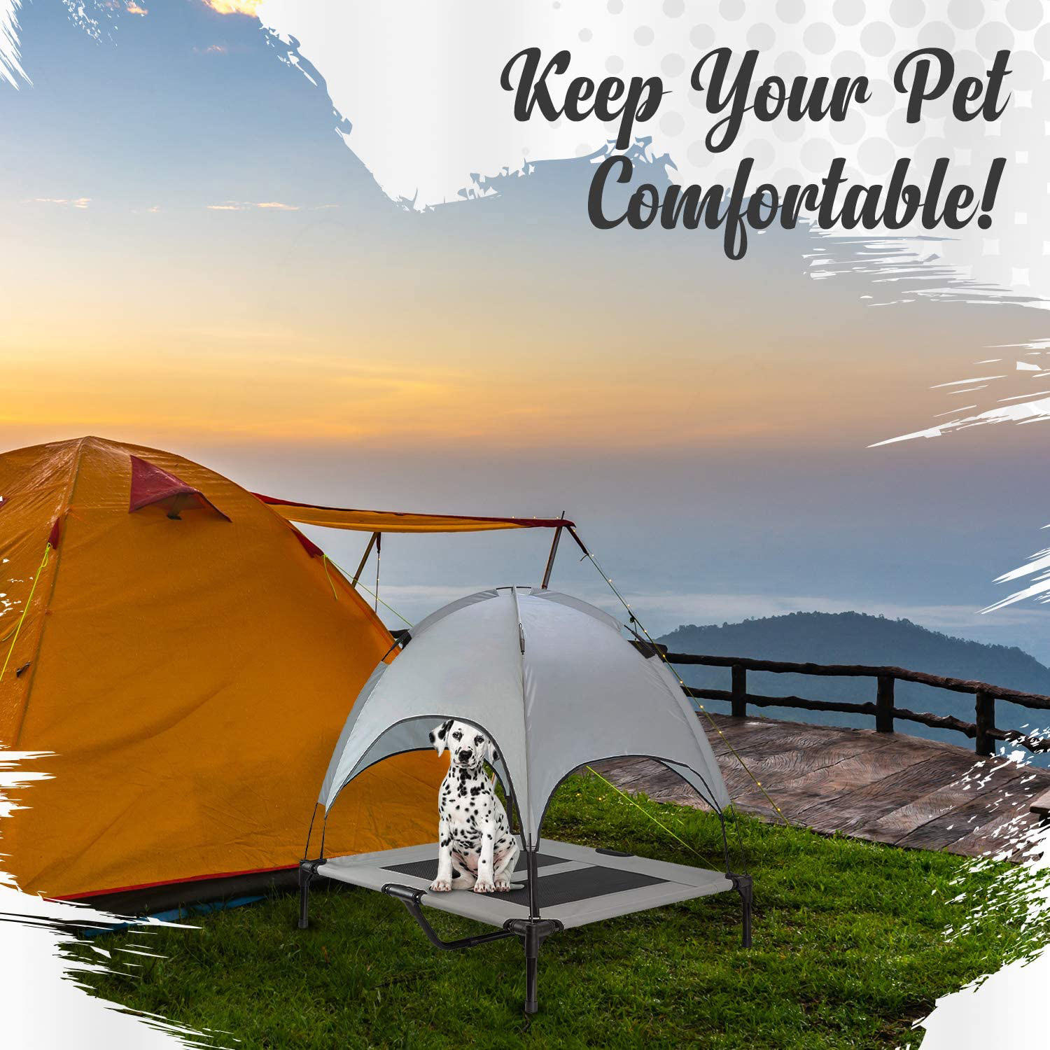 Outdoor Multifunctional Pet Bed XSPB-0063
