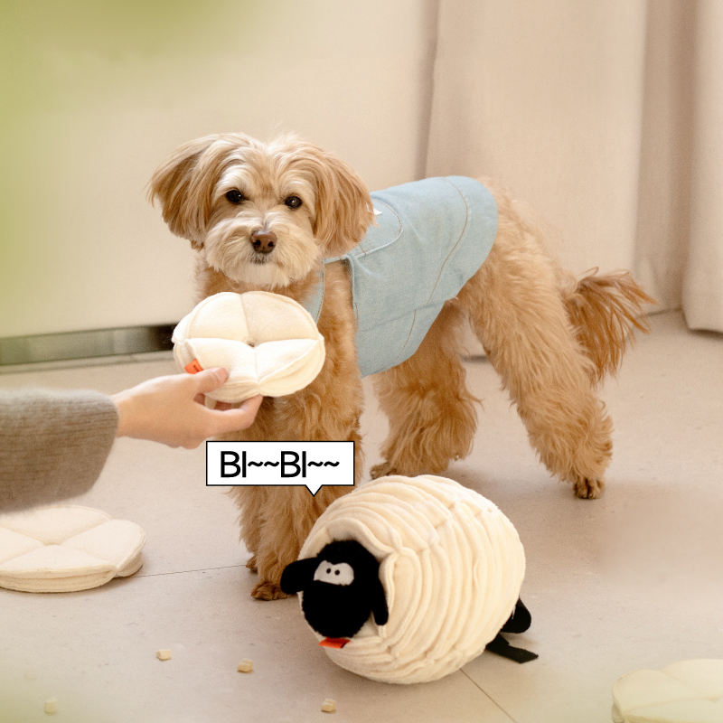 Sheep Shaped Pet Sniffing Toys XSCT-0008