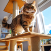 Casual Cat Clambing Tree XSTS-0082
