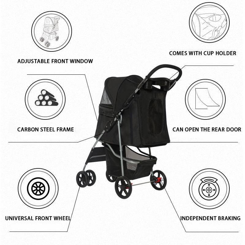 Outdoor Storage Pet Stroller XSPC-0078