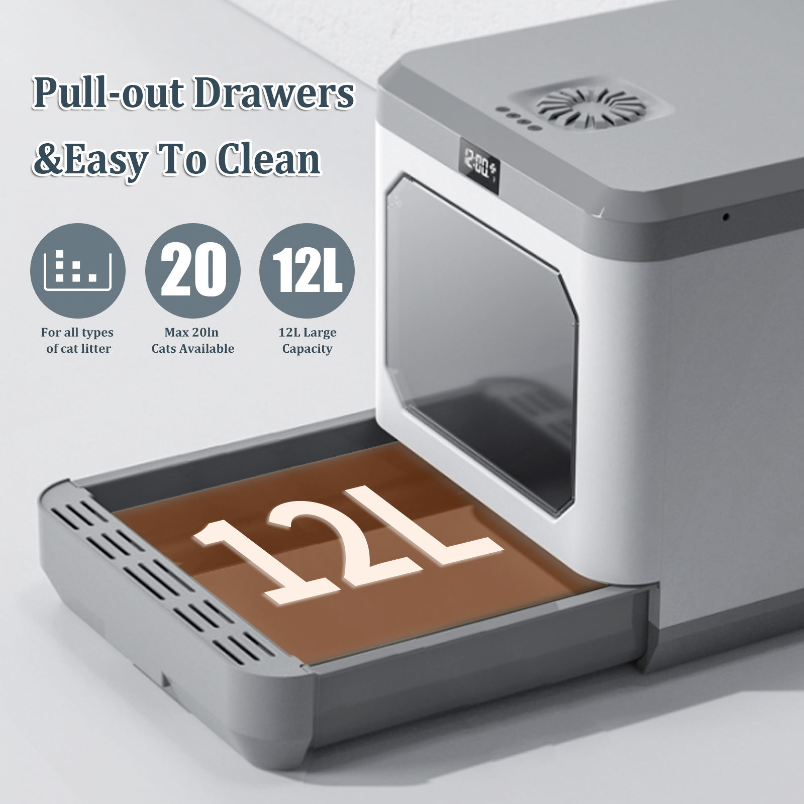 Smart Cat Litter Box XSAL-0003