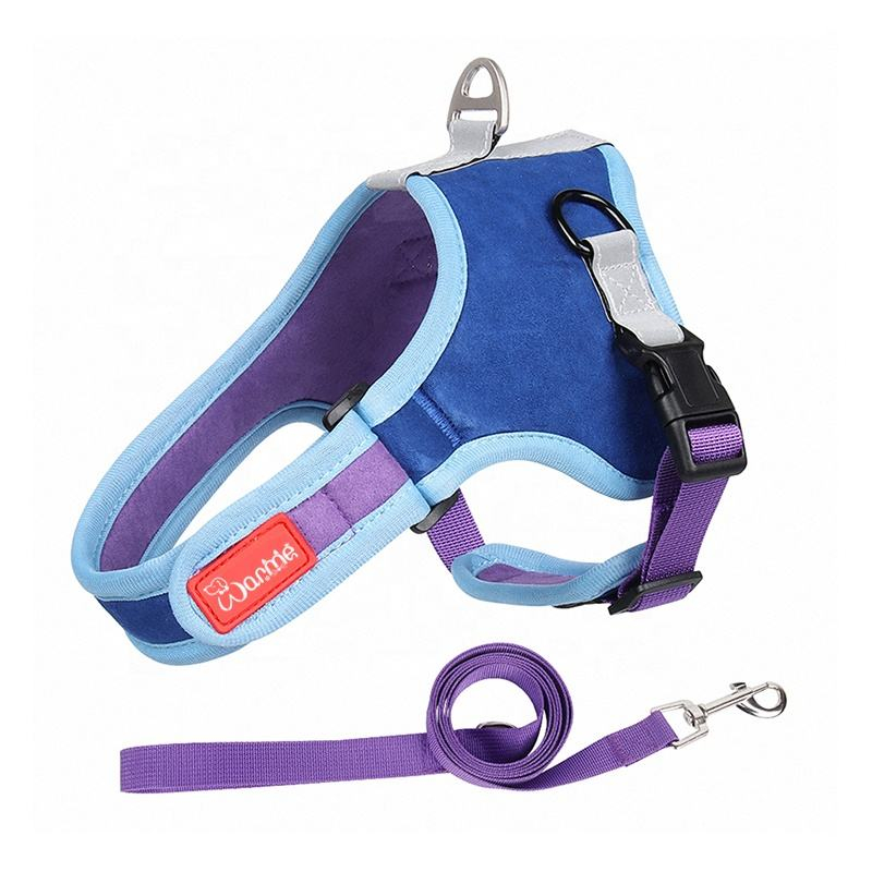 Saddle Suede Pet Harness XSPH-0049