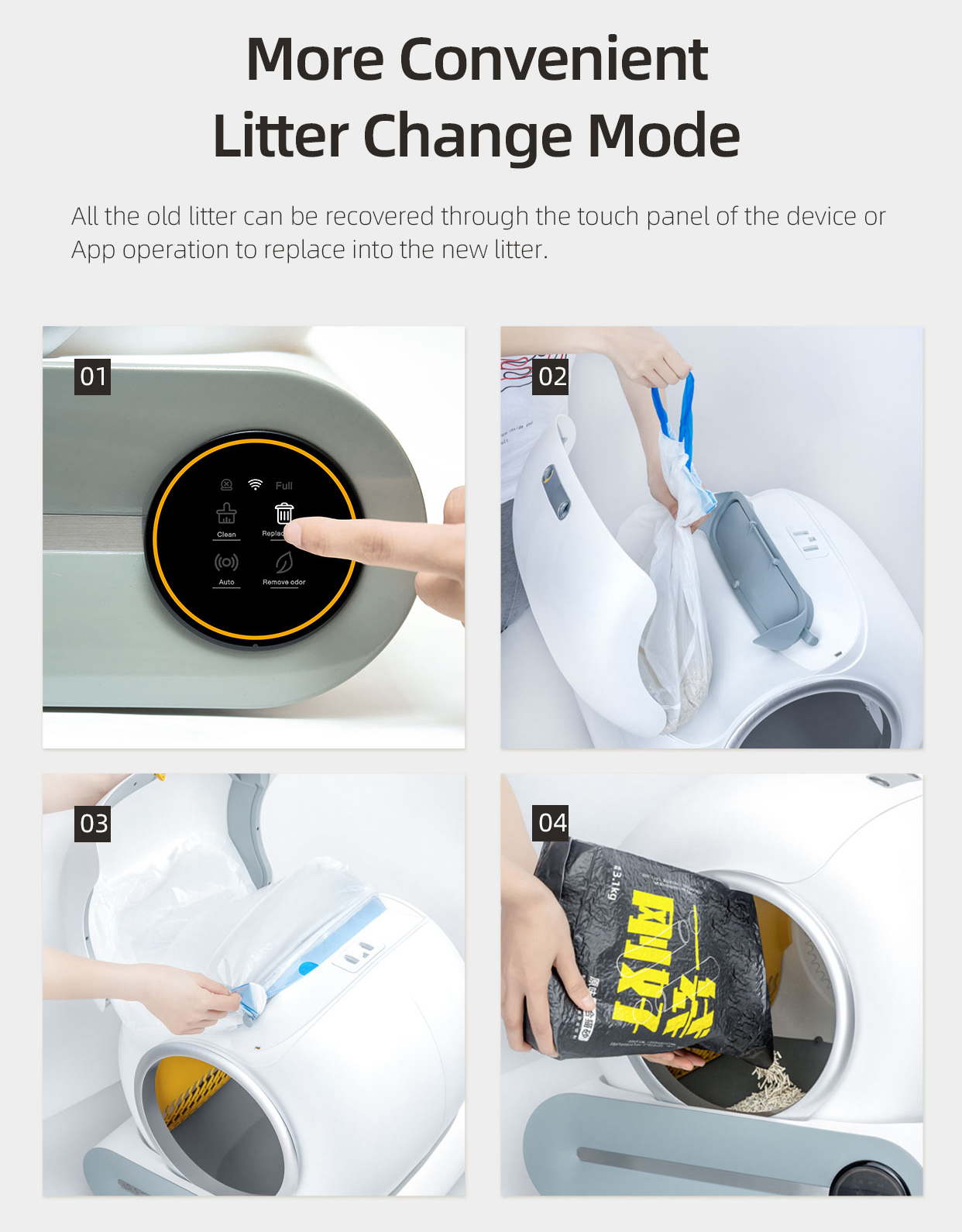 Smart Cat Litter Box XSAL-0005