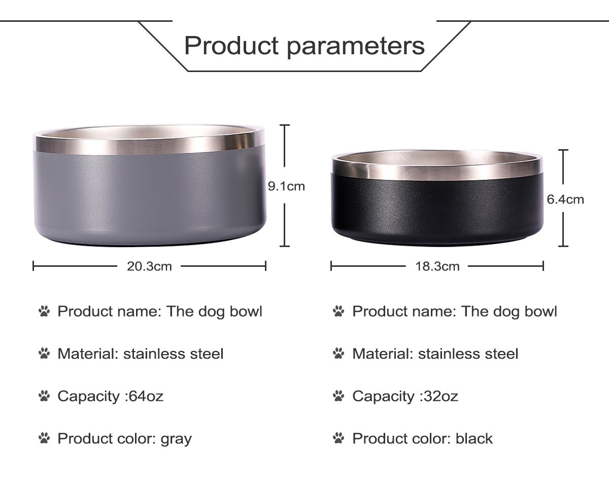 Stainless Steel Pet Bowl XSFB-0104