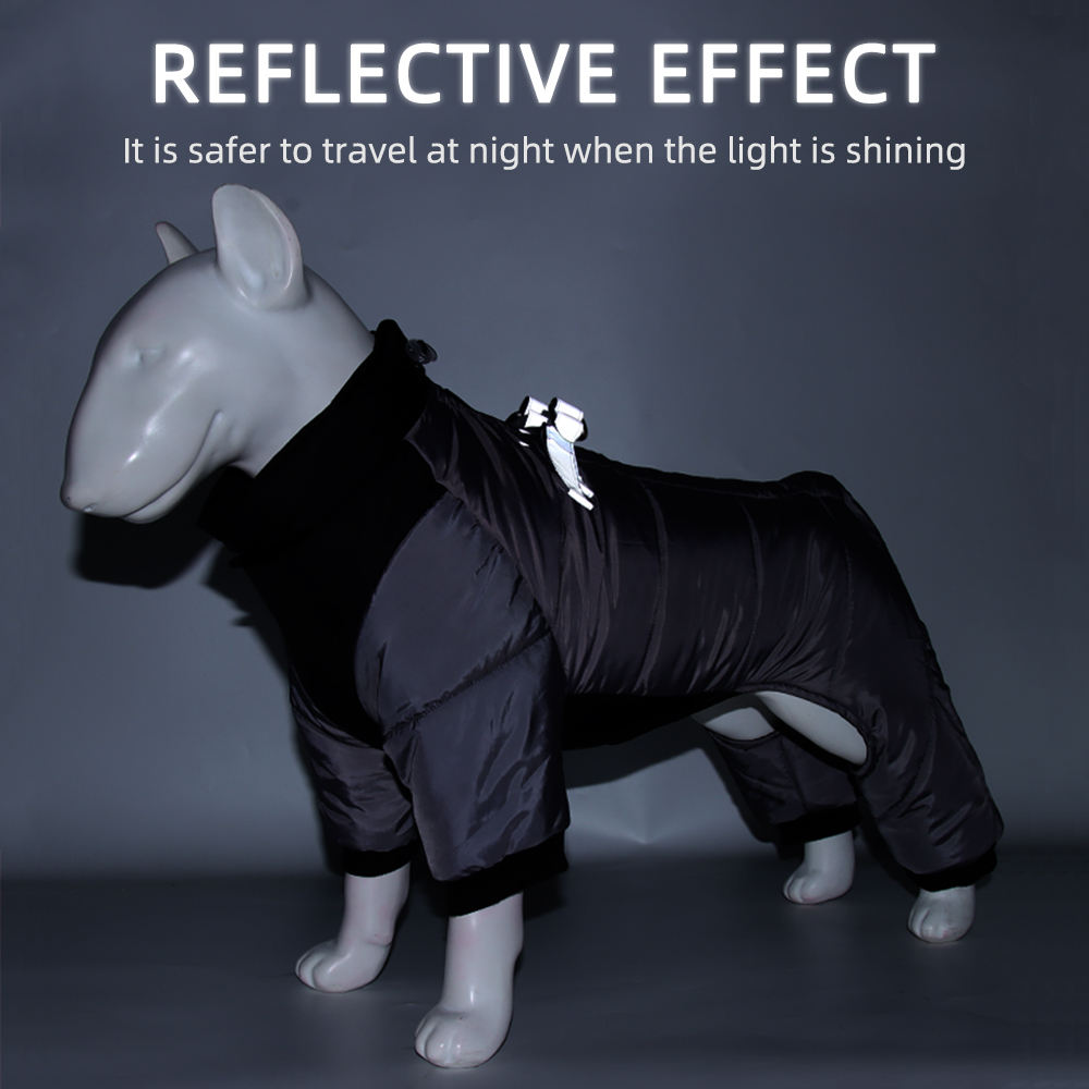 Trouser Pet Clothes XSCP-0009 represents a meticulously crafted garment tailored expressly for the comfort and welfare of pets, notably dogs or cats. Distinguished by its comprehensive design, this attire envelops the pet's body while extending coverage to all limbs, thereby affording unparalleled warmth and protection. Such meticulous attention to detail underscores a profound commitment to the welfare of companion animals, particularly in regions prone to colder climates or for pets susceptible to the chill. In essence, this garment epitomizes a sophisticated approach to pet care, reflecting a dedication to ensuring their comfort and well-being.