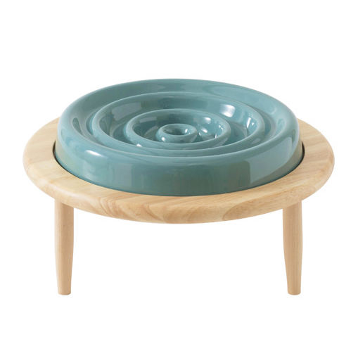 Ceramic Slow Food Pet Bowl XSFB-0068