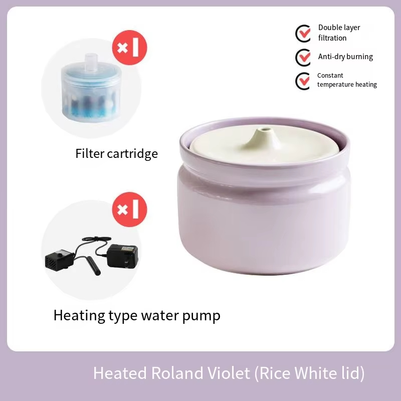 Heat Filter Pet Water Bowl XSHP-0003