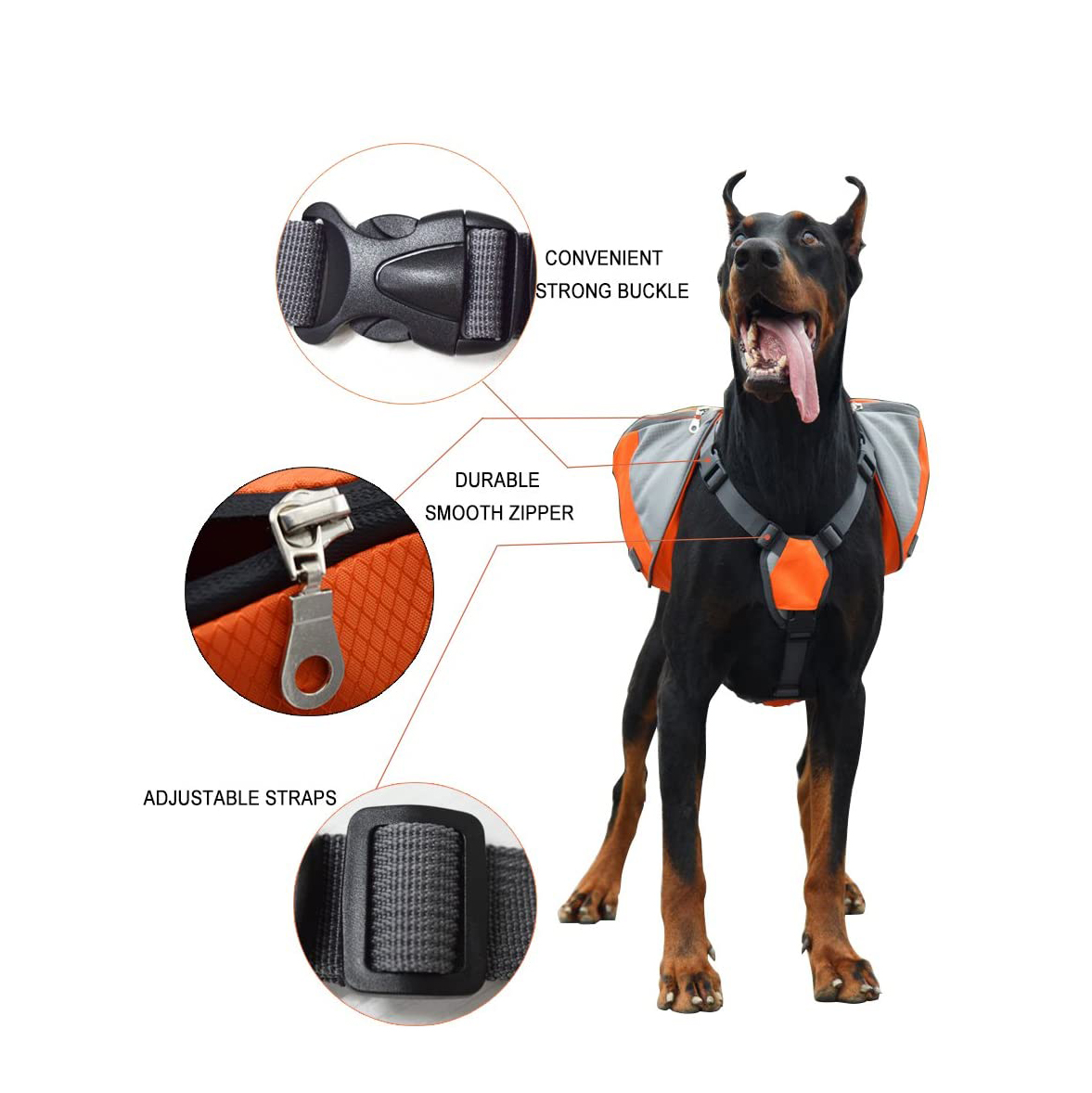 Saddle Pet Harness XSPH-0053