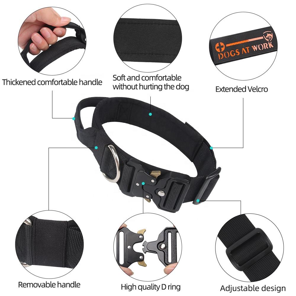 Rugged Metal Pet Collar XSCO-0004