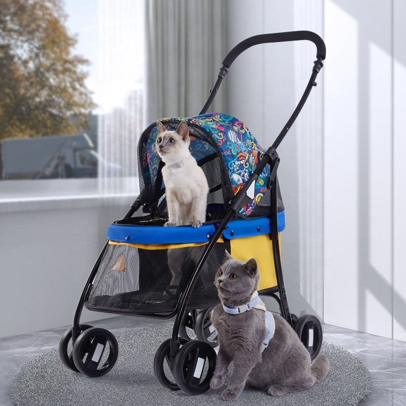 Large Capacity Pet Stroller XSPC-0072