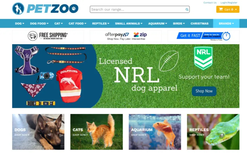 Petzoo-Website