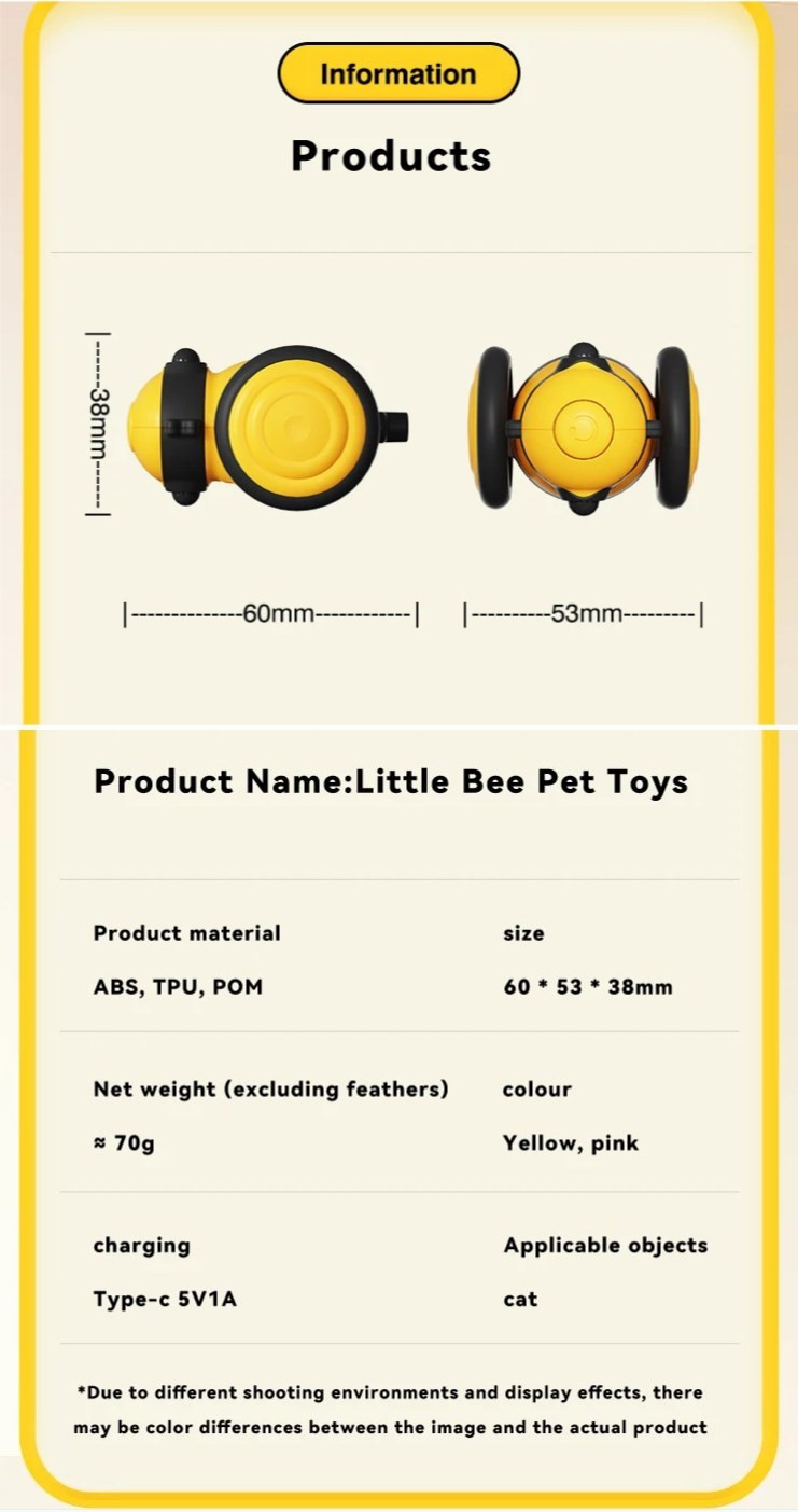 Little Bee Pet Toy XSST-0003