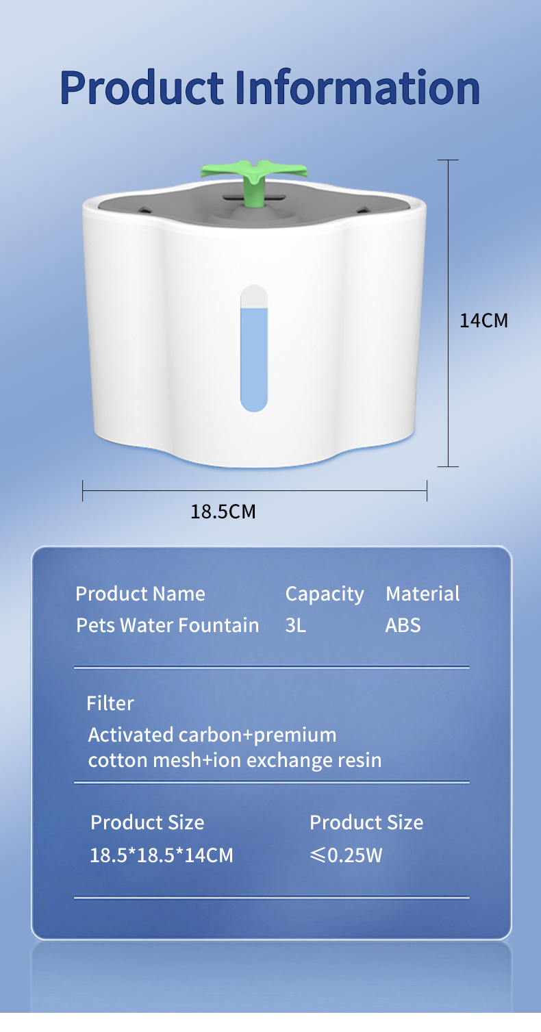Large Capacity Pet Water Dispenser XSWD-0011