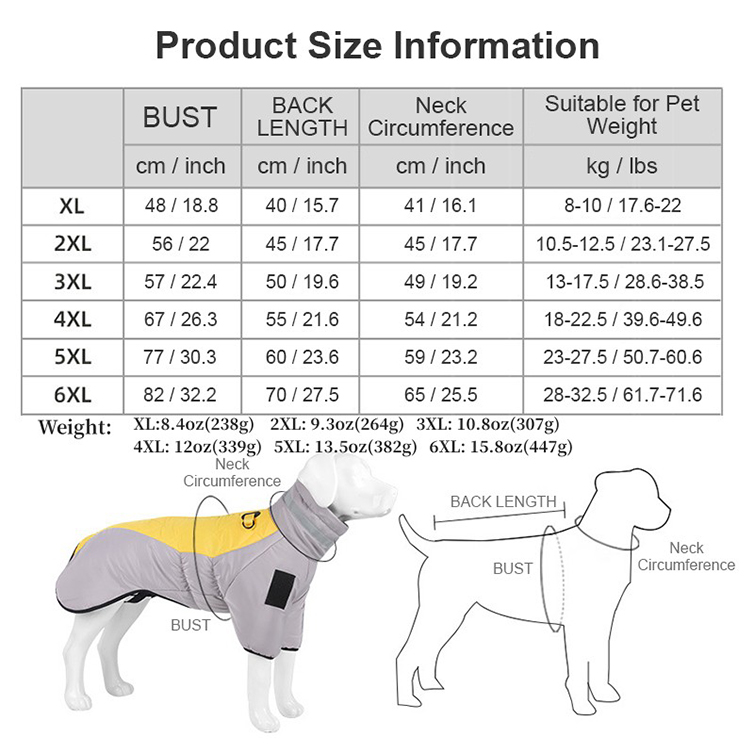 comfortable pet clothes XSCP-0013