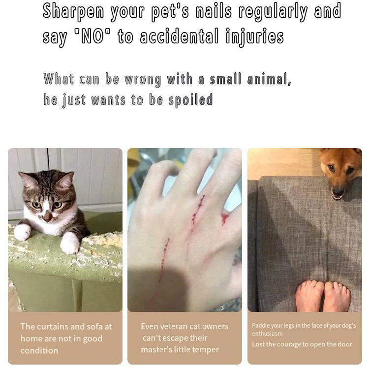 Convenient Pet Nail Clippers XSGP-0021