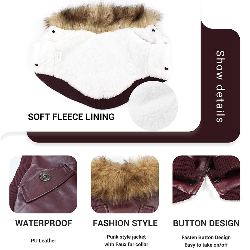 Fashion Thermal Pet Jacket XSCP-0024